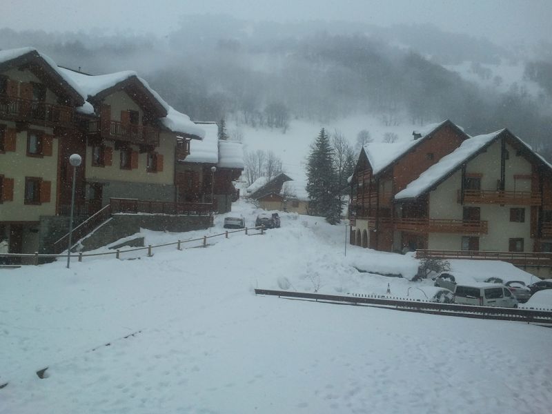 photo 6 Location entre particuliers Valloire studio Rhne-Alpes Savoie Vue du balcon