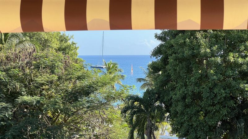 photo 14 Location entre particuliers Le Gosier (Guadeloupe) studio Grande Terre  Vue du balcon