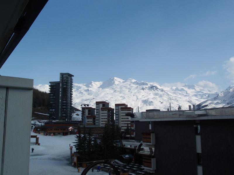 photo 14 Location entre particuliers Les Menuires appartement Rhne-Alpes Savoie Vue de la terrasse