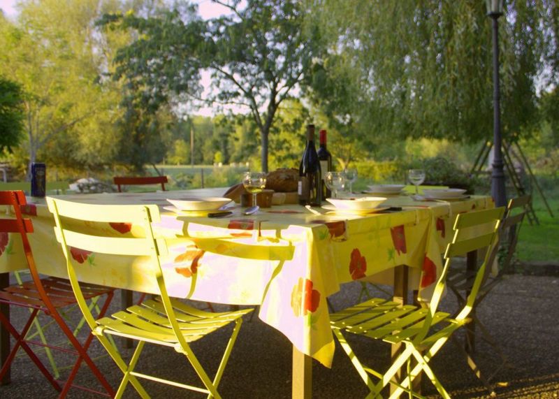 photo 9 Location entre particuliers Bergerac gite Aquitaine Dordogne Vue de la terrasse