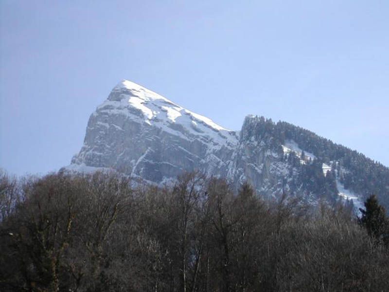 photo 13 Location entre particuliers Samons studio Rhne-Alpes Haute-Savoie Vue du balcon