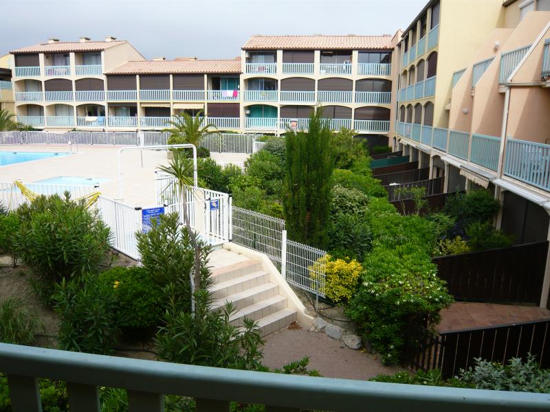 photo 5 Location entre particuliers Gruissan studio Languedoc-Roussillon Aude Vue du balcon