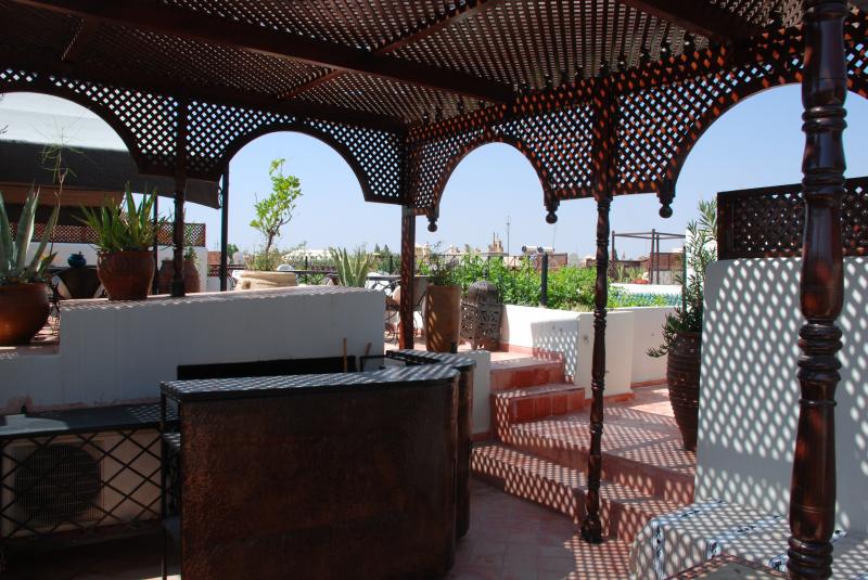 photo 16 Location entre particuliers Marrakech chambrehote   Vue de la terrasse