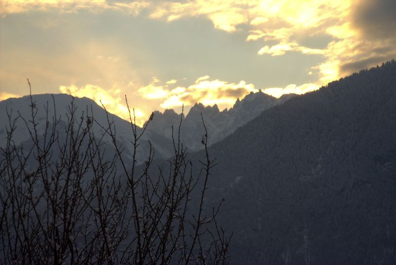 photo 3 Location entre particuliers Chamonix Mont-Blanc chalet Rhne-Alpes Haute-Savoie Vue du balcon