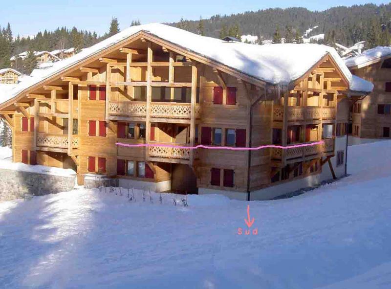 photo 0 Location entre particuliers Les Gets appartement Rhne-Alpes Haute-Savoie Vue extrieure de la location