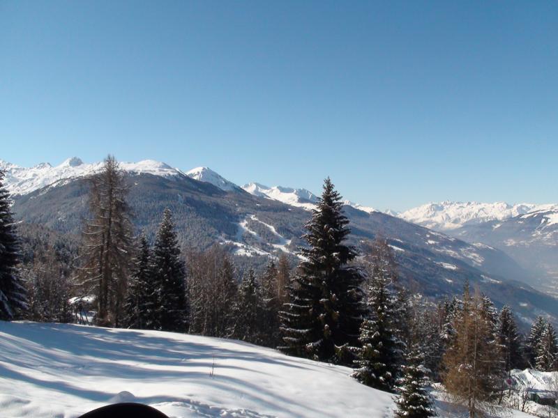 photo 2 Location entre particuliers Les Arcs appartement Rhne-Alpes Savoie Vue de la terrasse