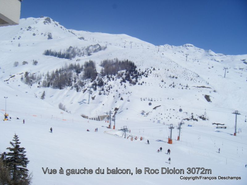 photo 18 Location entre particuliers Orcires Merlette studio Provence-Alpes-Cte d'Azur Hautes-Alpes Vue du balcon