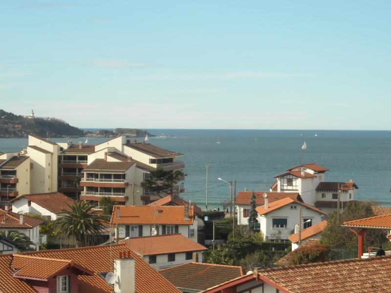 photo 0 Location entre particuliers Hendaye appartement Aquitaine Pyrnes-Atlantiques Vue du balcon