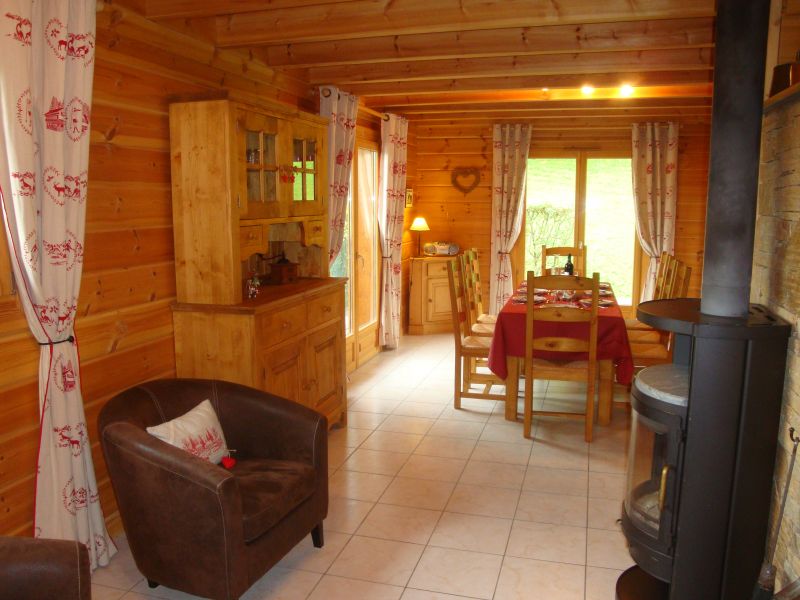 photo 14 Location entre particuliers Samons chalet Rhne-Alpes Haute-Savoie Salle  manger