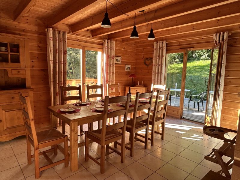 photo 1 Location entre particuliers Samons chalet Rhne-Alpes Haute-Savoie Salle  manger