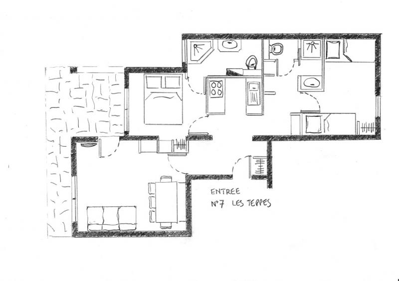 photo 11 Location entre particuliers Valmorel appartement Rhne-Alpes Savoie Plan de la location