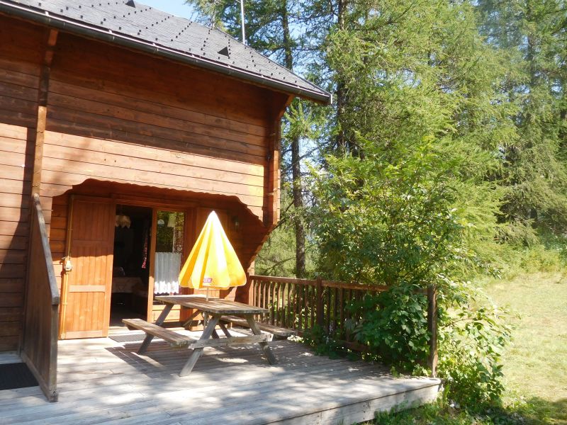 photo 17 Location entre particuliers Les Orres chalet Provence-Alpes-Cte d'Azur Hautes-Alpes Terrasse