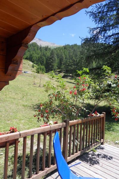 photo 17 Location entre particuliers Les Orres chalet Provence-Alpes-Cte d'Azur Hautes-Alpes Vue de la terrasse