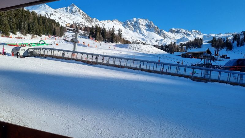 photo 11 Location entre particuliers La Plagne appartement Rhne-Alpes Savoie Vue de la terrasse