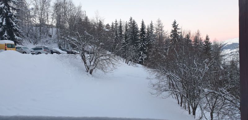 photo 16 Location entre particuliers Les Arcs appartement Rhne-Alpes Savoie Vue du balcon