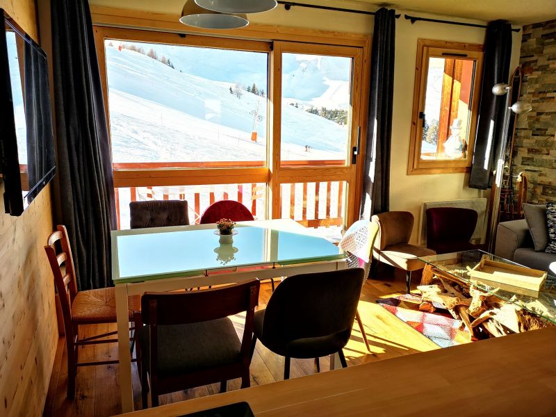 photo 0 Location entre particuliers La Plagne appartement Rhne-Alpes Savoie Vue du balcon