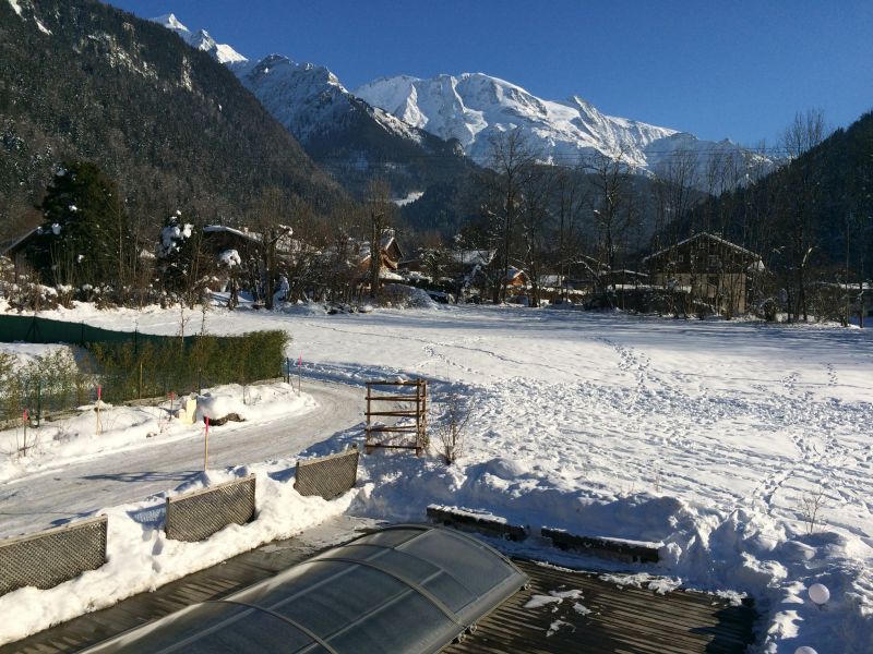 photo 20 Location entre particuliers Saint Gervais Mont-Blanc appartement Rhne-Alpes Haute-Savoie Vue du balcon