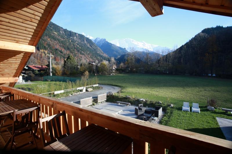 photo 20 Location entre particuliers Saint Gervais Mont-Blanc appartement Rhne-Alpes Haute-Savoie Vue depuis la location