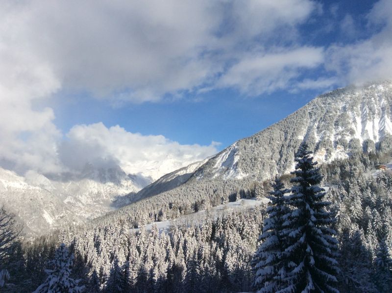 photo 16 Location entre particuliers Courchevel chalet Rhne-Alpes Savoie Vue du balcon