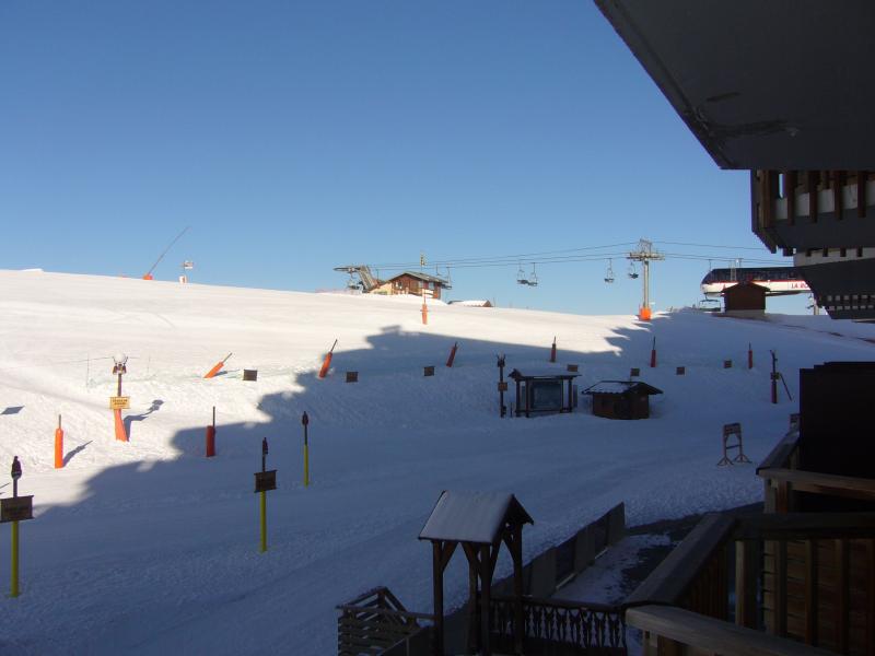 photo 6 Location entre particuliers La Plagne studio Rhne-Alpes Savoie Vue de la terrasse