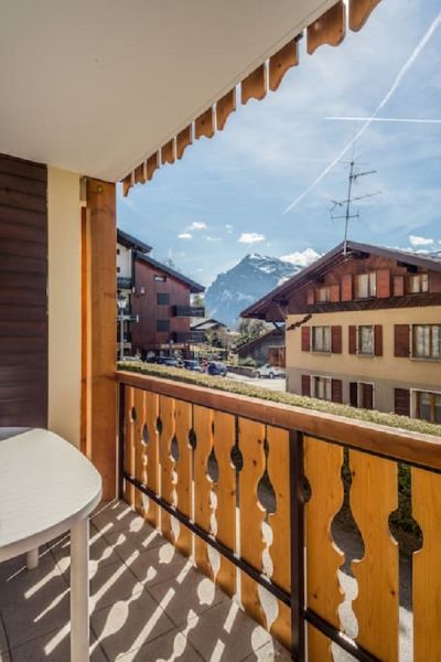 photo 12 Location entre particuliers Les Carroz d'Araches appartement Rhne-Alpes Haute-Savoie Vue du balcon