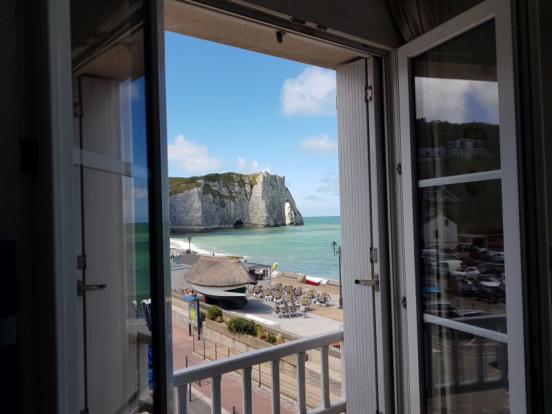 photo 3 Location entre particuliers Etretat appartement Haute-Normandie Seine-Maritime Vue depuis la location