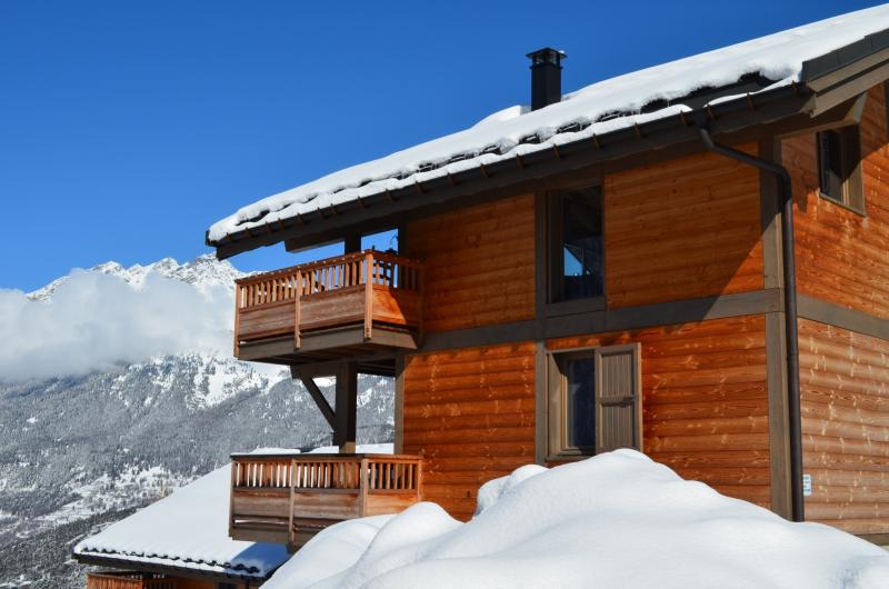 photo 22 Location entre particuliers Valfrjus chalet Rhne-Alpes Savoie Vue du balcon