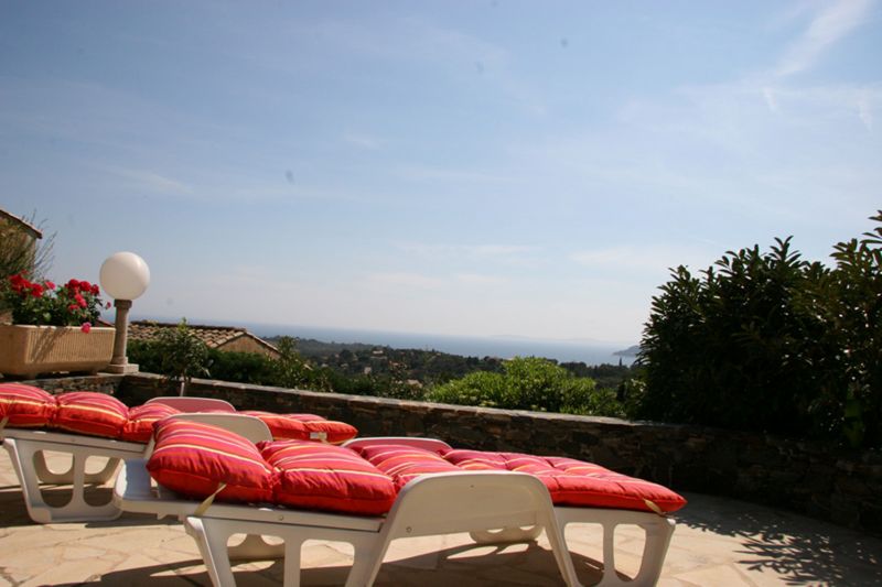 photo 1 Location entre particuliers La Croix Valmer villa Provence-Alpes-Cte d'Azur Var Vue de la terrasse