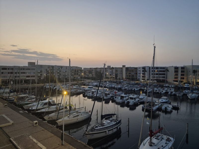 photo 10 Location entre particuliers Port Leucate appartement Languedoc-Roussillon Aude Vue du balcon