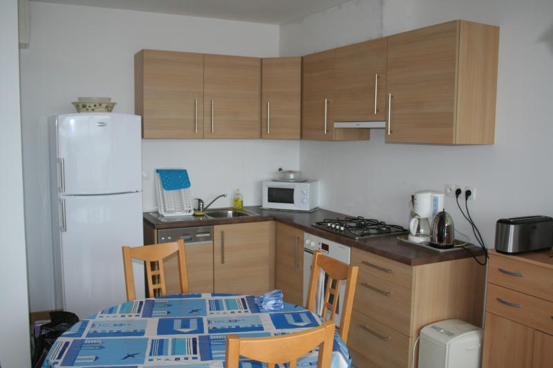 photo 5 Location entre particuliers Perros-Guirec appartement Bretagne Ctes d'Armor Cuisine amricaine