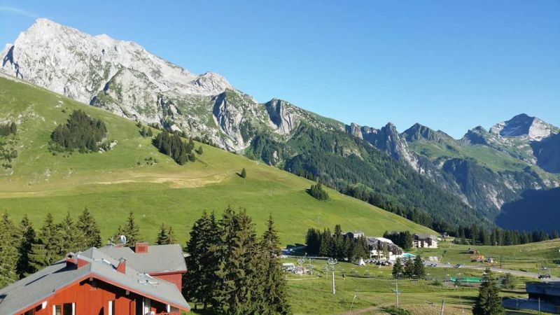 photo 5 Location entre particuliers La Clusaz appartement Rhne-Alpes Haute-Savoie Vue depuis la location