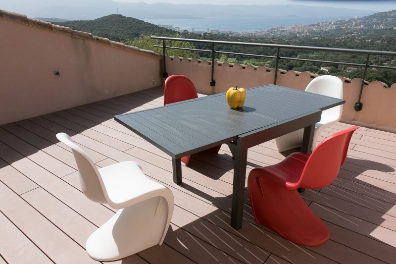 photo 22 Location entre particuliers Ajaccio villa Corse Corse du Sud Vue de la terrasse