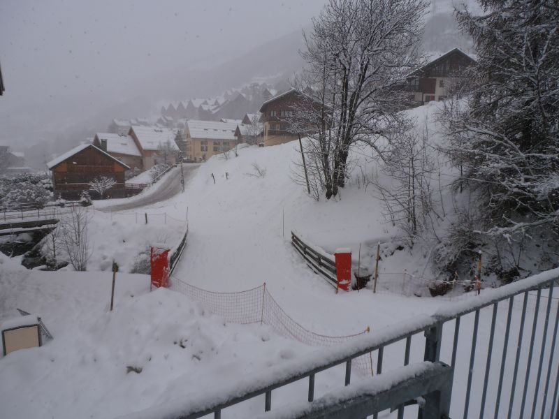 photo 14 Location entre particuliers Valloire appartement Rhne-Alpes Savoie Vue de la terrasse