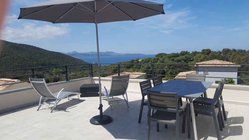 photo 2 Location entre particuliers Farinole appartement Corse Haute-Corse Terrasse