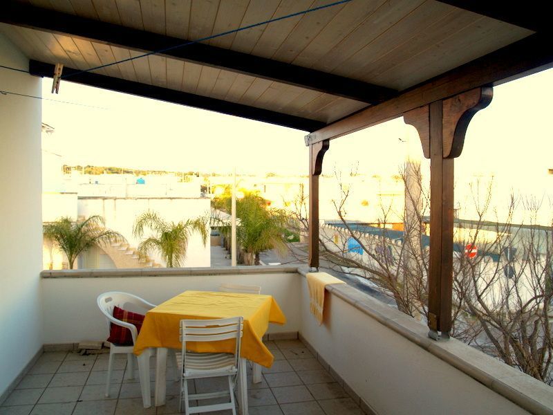 photo 1 Location entre particuliers Lido Marini appartement Pouilles Lecce (province de) Vue de la terrasse