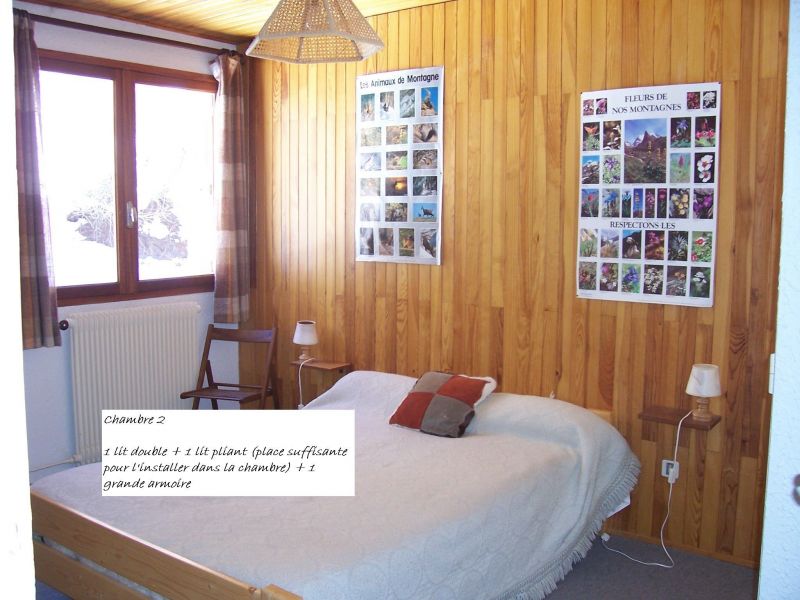 photo 7 Location entre particuliers Orcires Merlette appartement Provence-Alpes-Cte d'Azur Hautes-Alpes chambre 2