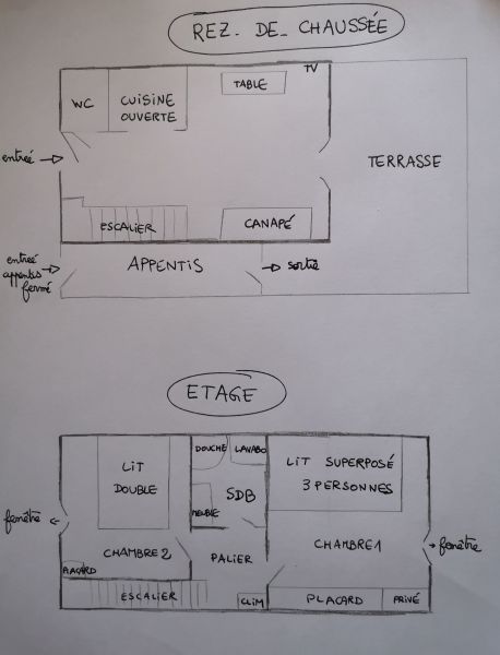 photo 20 Location entre particuliers Le Lavandou maison Provence-Alpes-Cte d'Azur Var Plan de la location