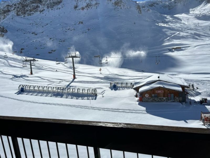 photo 7 Location entre particuliers Tignes studio Rhne-Alpes Savoie Vue de la terrasse