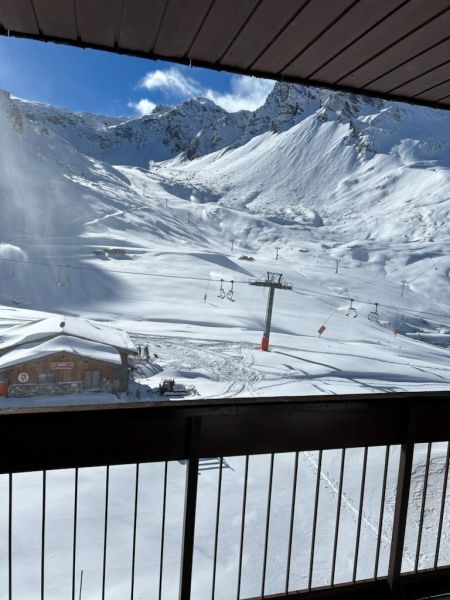 photo 8 Location entre particuliers Tignes studio Rhne-Alpes Savoie Vue de la terrasse