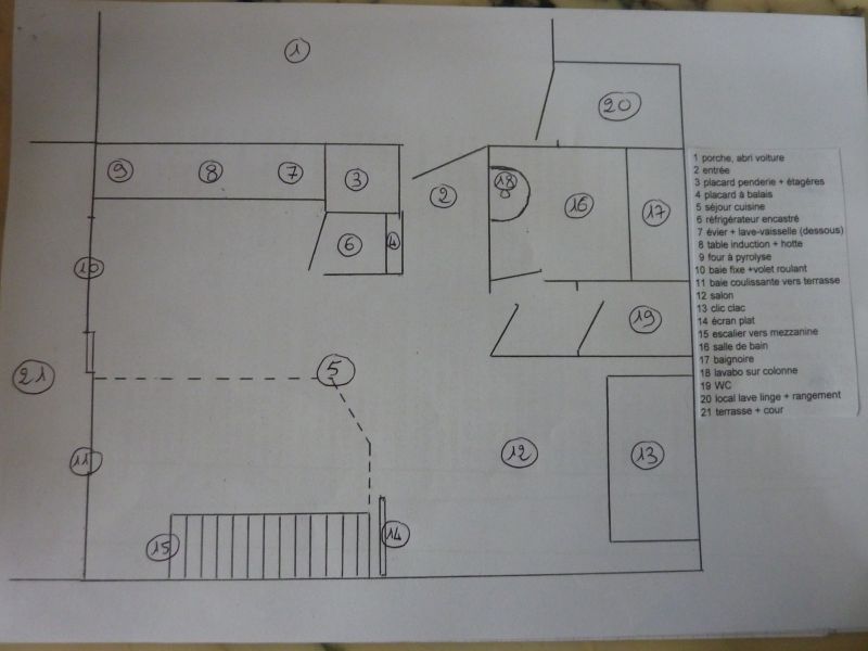 photo 17 Location entre particuliers Vieux Boucau appartement Aquitaine Landes Plan de la location