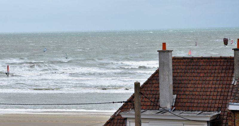 photo 18 Location entre particuliers Bray-Dunes studio Nord-Pas de Calais Nord Vue de la terrasse