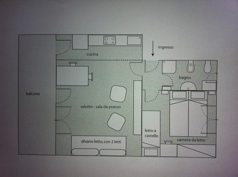 photo 12 Location entre particuliers Levanto appartement Ligurie La Spezia (province de) Plan de la location