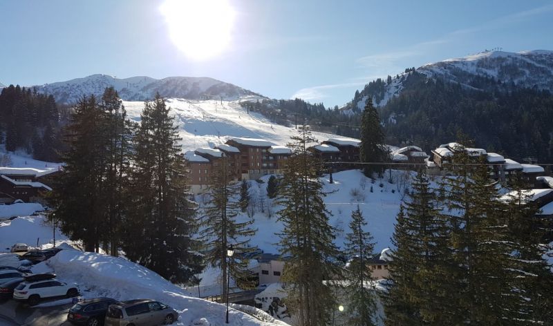 photo 5 Location entre particuliers Valmorel studio Rhne-Alpes Savoie Vue du balcon