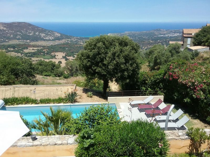 photo 0 Location entre particuliers Calvi maison Corse Haute-Corse Vue de la terrasse
