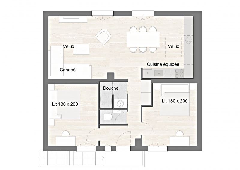 photo 11 Location entre particuliers Annecy gite Rhne-Alpes Haute-Savoie Plan de la location