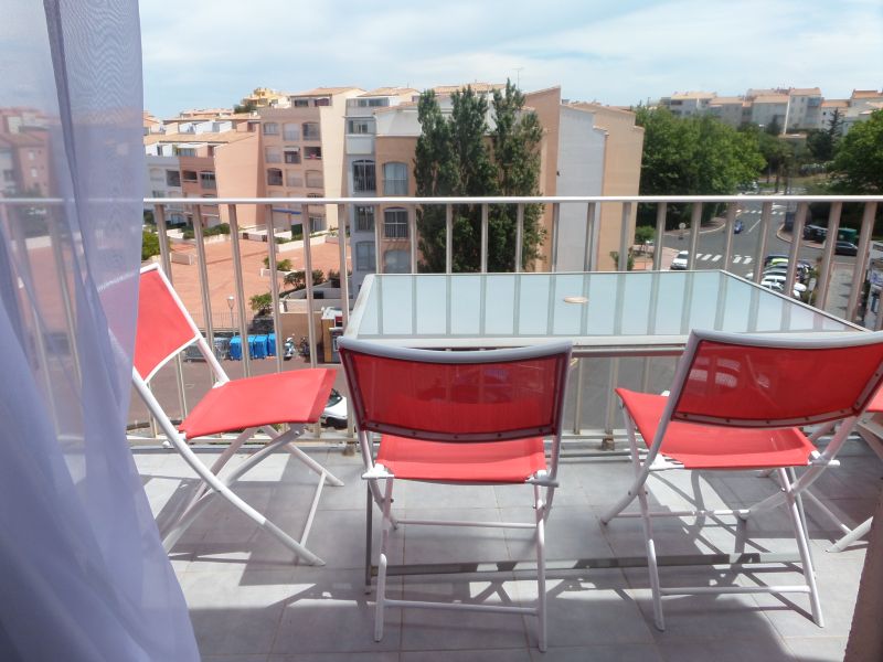 photo 12 Location entre particuliers Cap d'Agde appartement Languedoc-Roussillon Hrault Vue du balcon