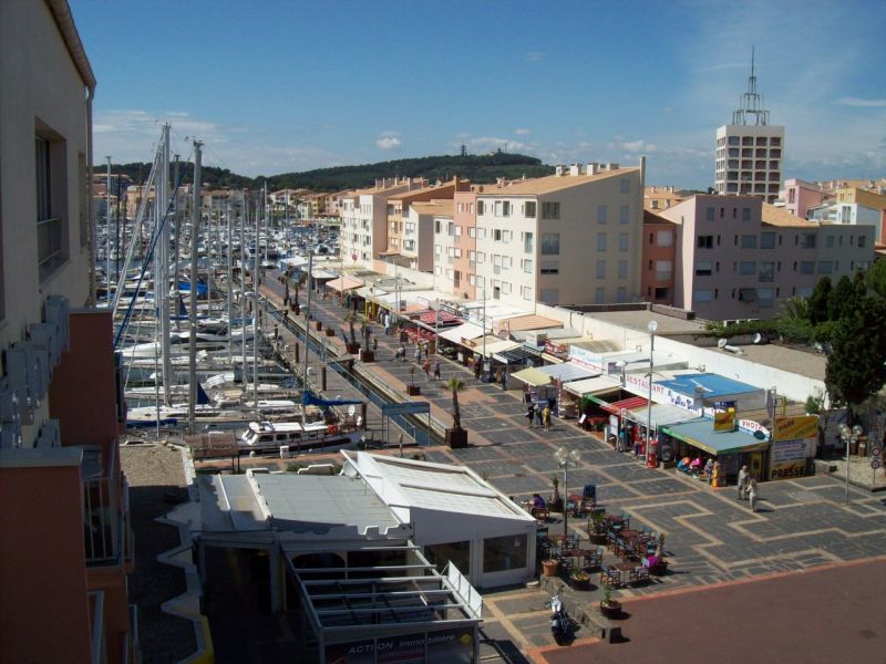 photo 13 Location entre particuliers Cap d'Agde appartement Languedoc-Roussillon Hrault Vue du balcon