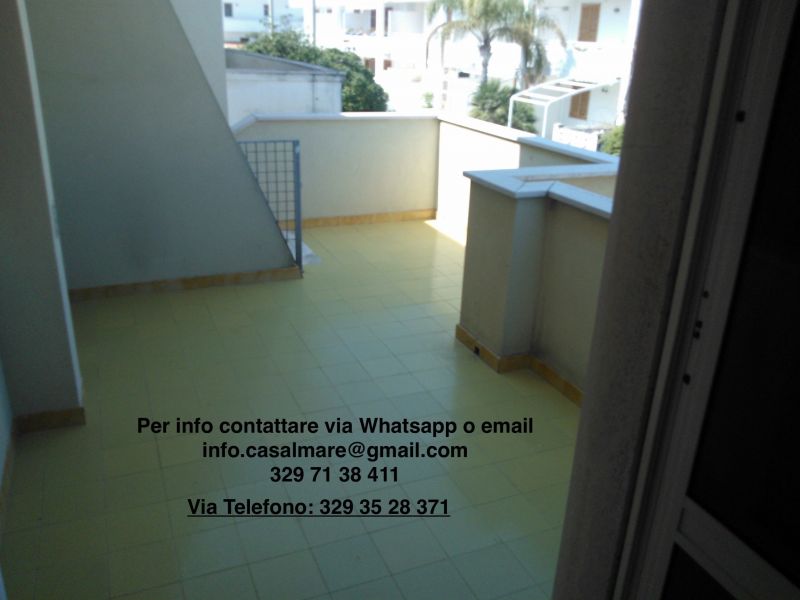 photo 11 Location entre particuliers San Foca appartement Pouilles Lecce (province de) Veranda 1