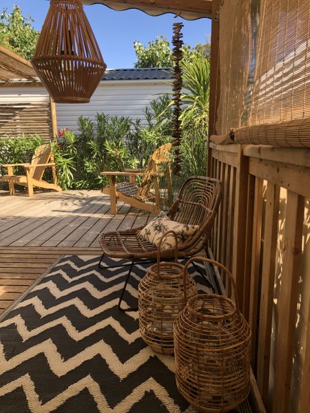 photo 10 Location entre particuliers Saint Tropez mobilhome Provence-Alpes-Cte d'Azur Var Terrasse