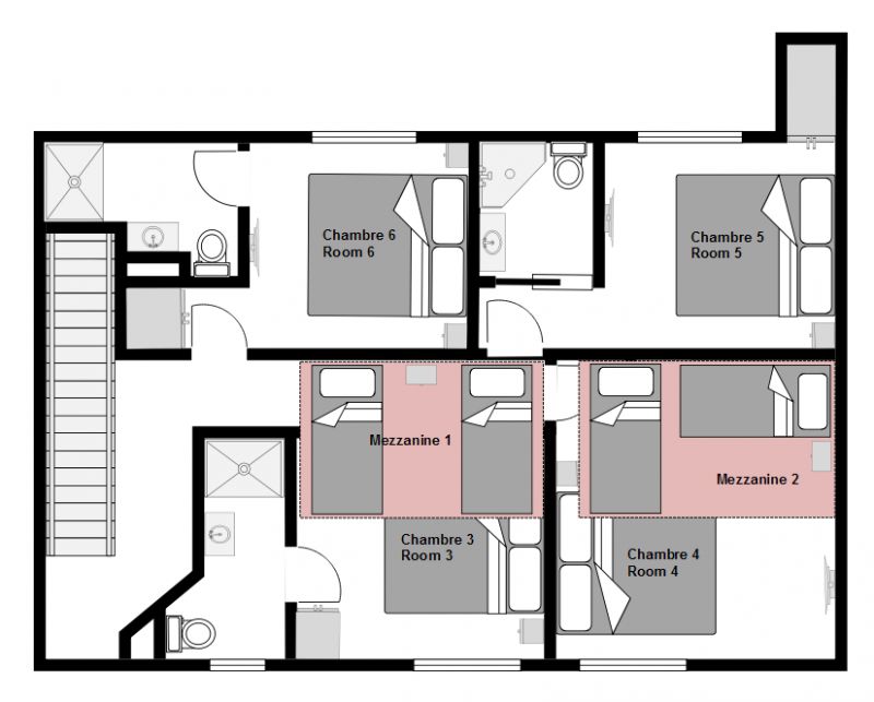 photo 27 Location entre particuliers Les 2 Alpes chalet Rhne-Alpes Isre Plan de la location